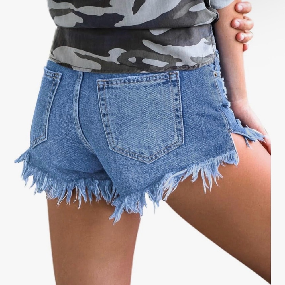 Utyful Jean Shorts- Highwaist
